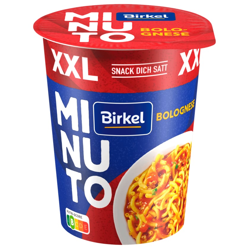 Birkel Minuto Big-Cup Spaghetti Bolognese 78g